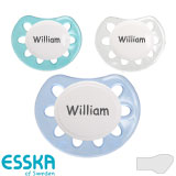 Esska Classic Navnesutter, anatomiske, silikone, str. 1