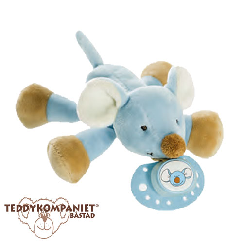 Teddykompaniet Diinglisar krammedyr m. sutteholder, mus