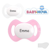 Baby-Nova Navnesutter, anatomiske, silikone, str. 0