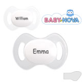 Baby-Nova Navnesutter, anatomiske, silikone, str. 0