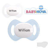 Baby-Nova Navnesutter, anatomiske, silikone, str. 0 Without name