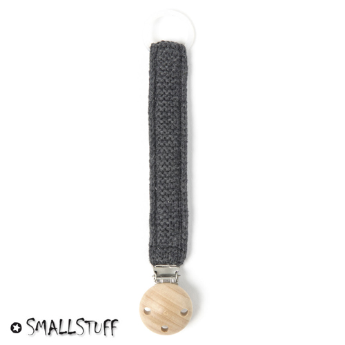 Smallstuff sutteholder, strikket, antracit