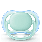 Philips Avent Ultra Air Navnesutter, symmetriske, silikone, str.1, grøn
