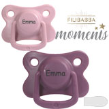 Filibabba Moments Navnesutter, symmetriske, silikone, str. 2