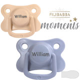 Filibabba Moments Navnesutter, symmetriske, silikone, str. 2