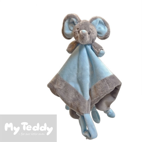 My Teddy nusseklud, Min første elefant, blå/grå
