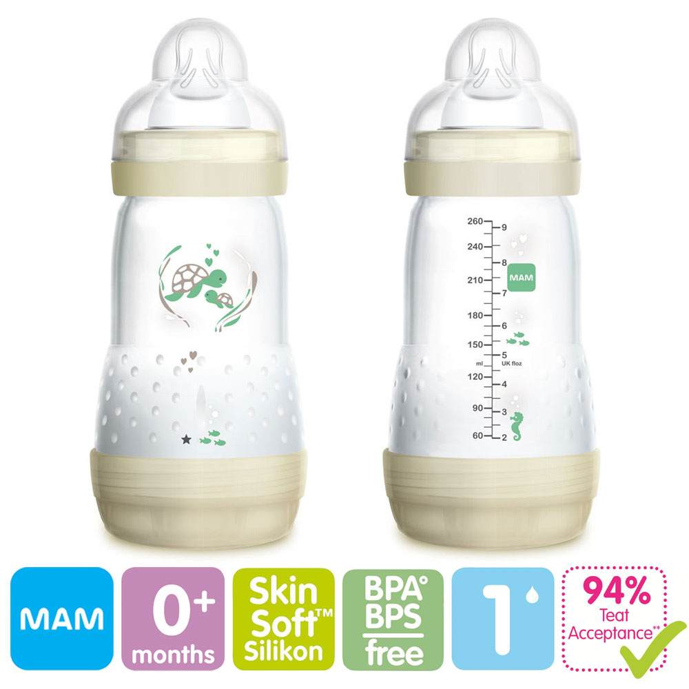 MAM Easy Start™ Anti-Colic 260ml Deep Sea - sutteflaske